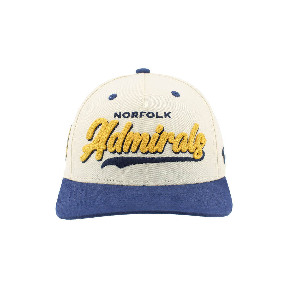 Retro Admirals Gold Script Hat