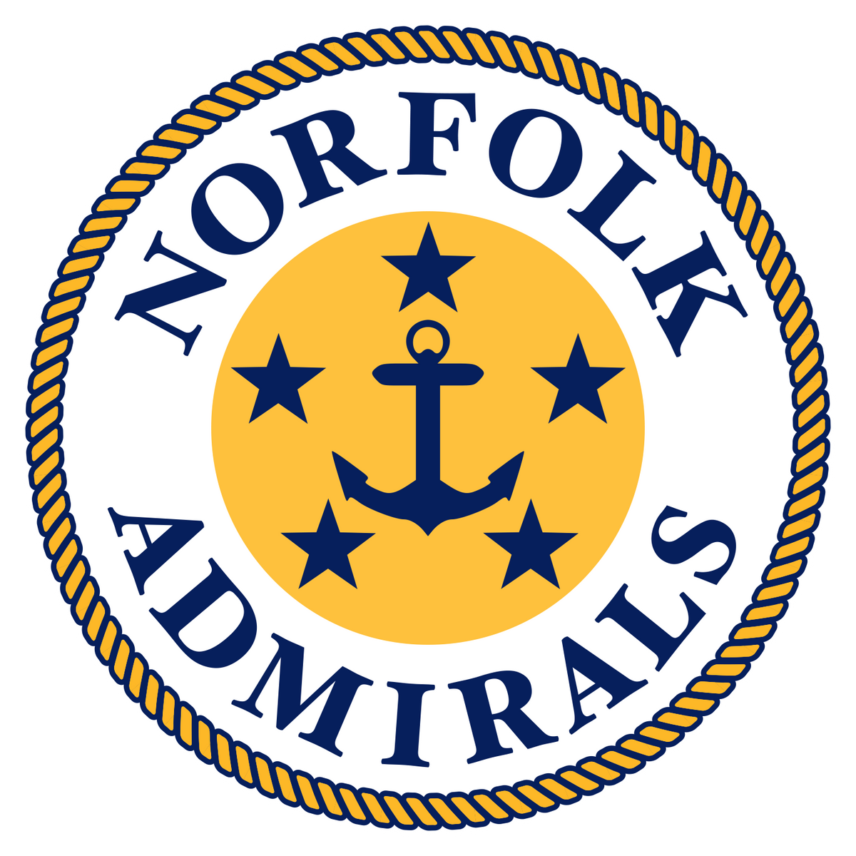 K1 Norfolk Junior Admirals Size Small Hockey Jersey/Hampton Roads/Free  Shipping!