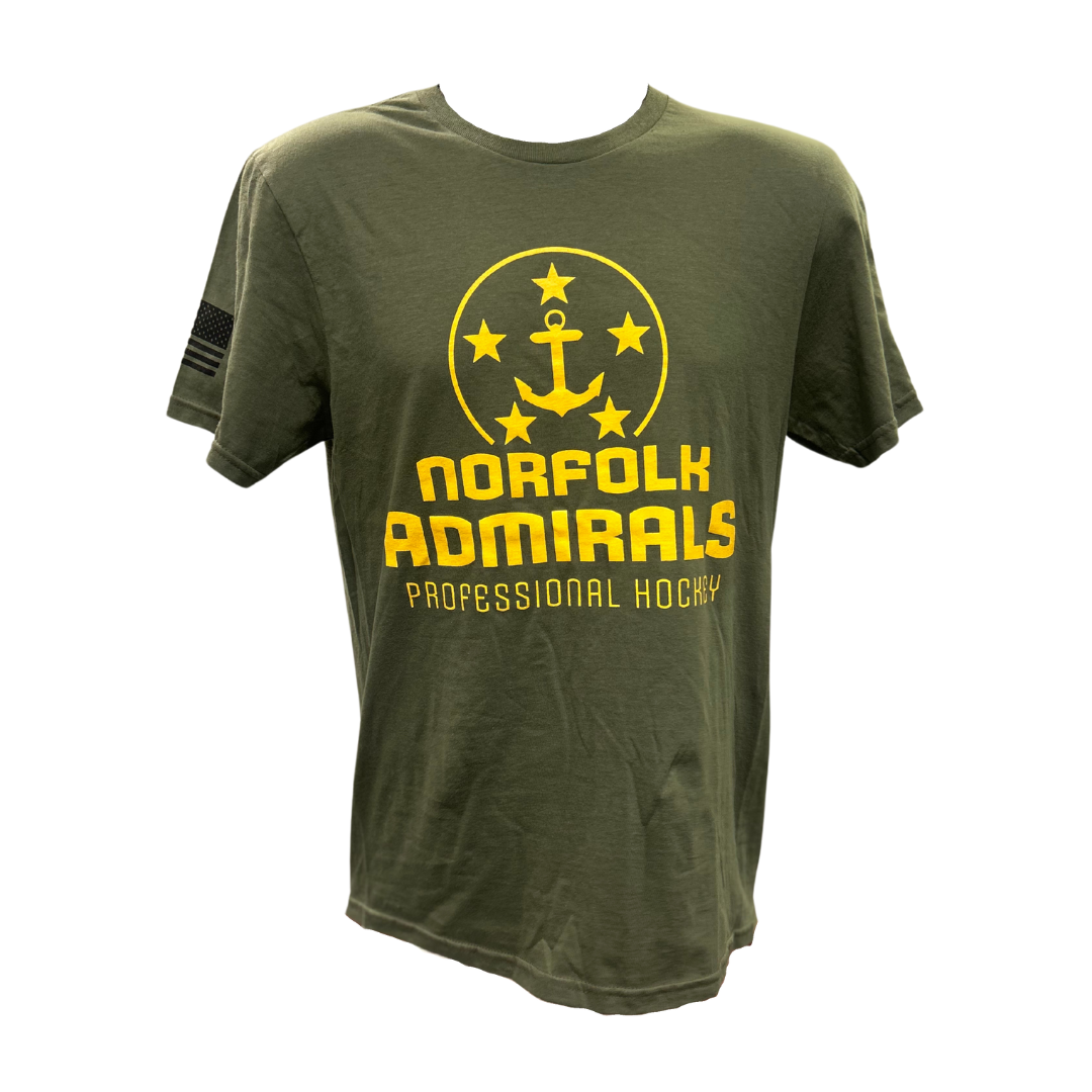 Admirals "Military Green" T-Shirt