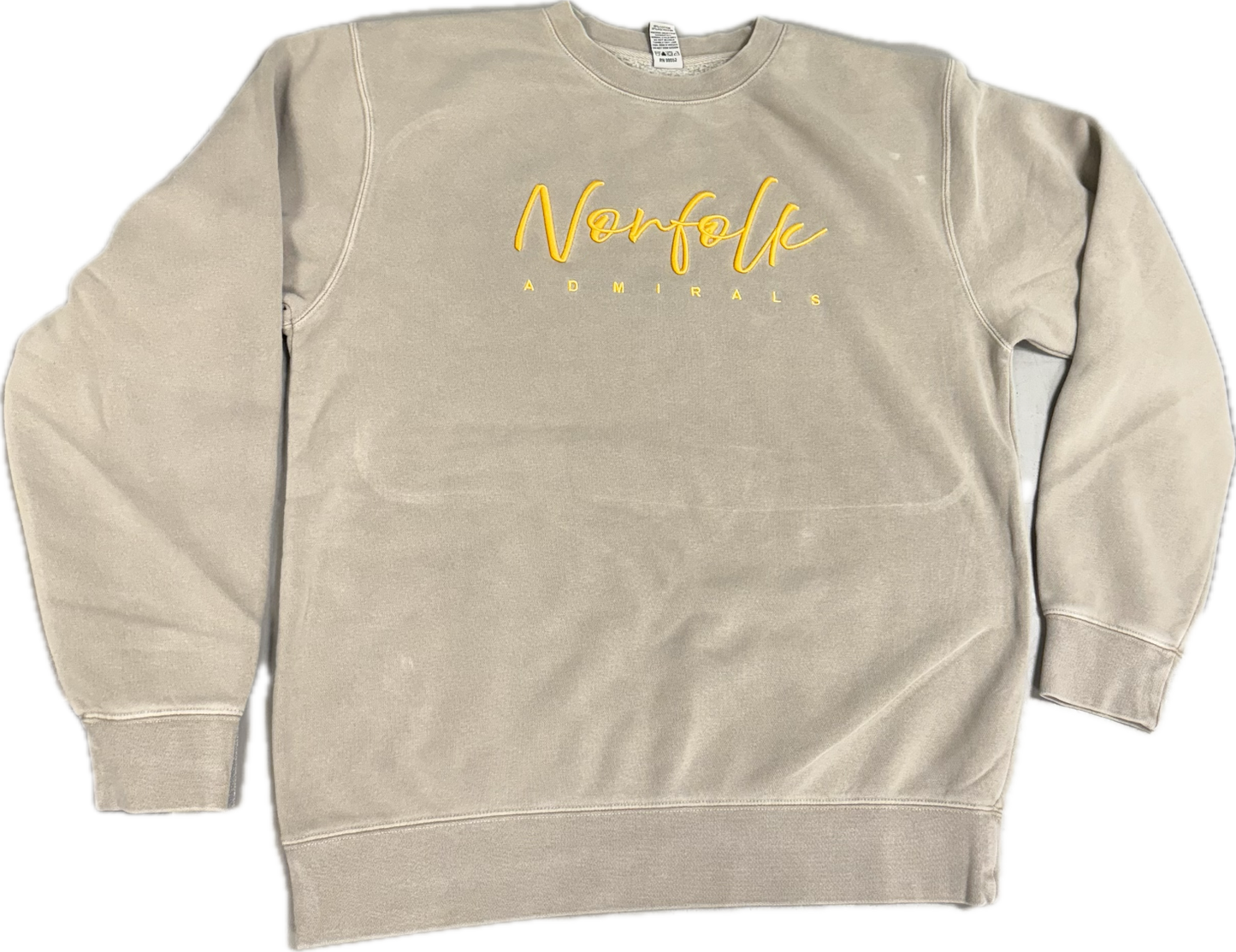 Admirals Light Cement Crew Neck