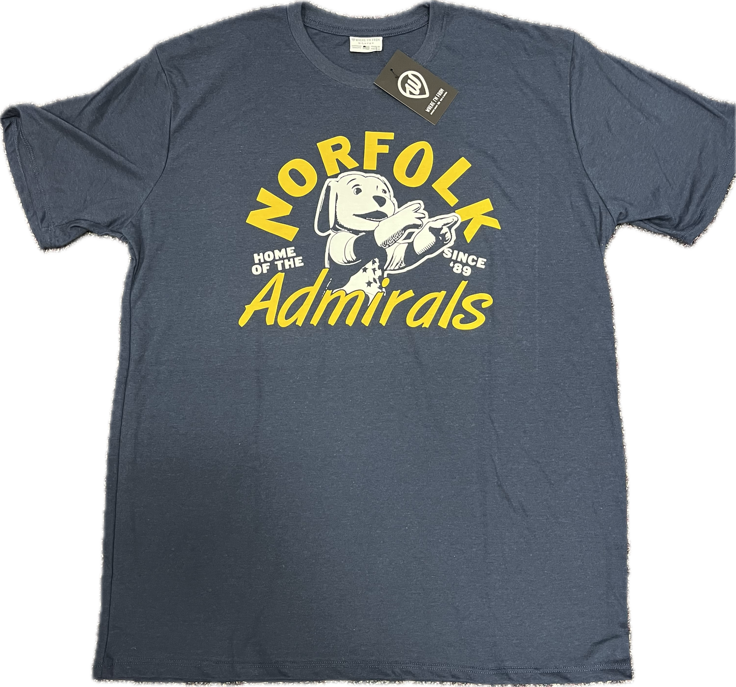 Norfolk Admirals "Salty Dog" T-Shirt