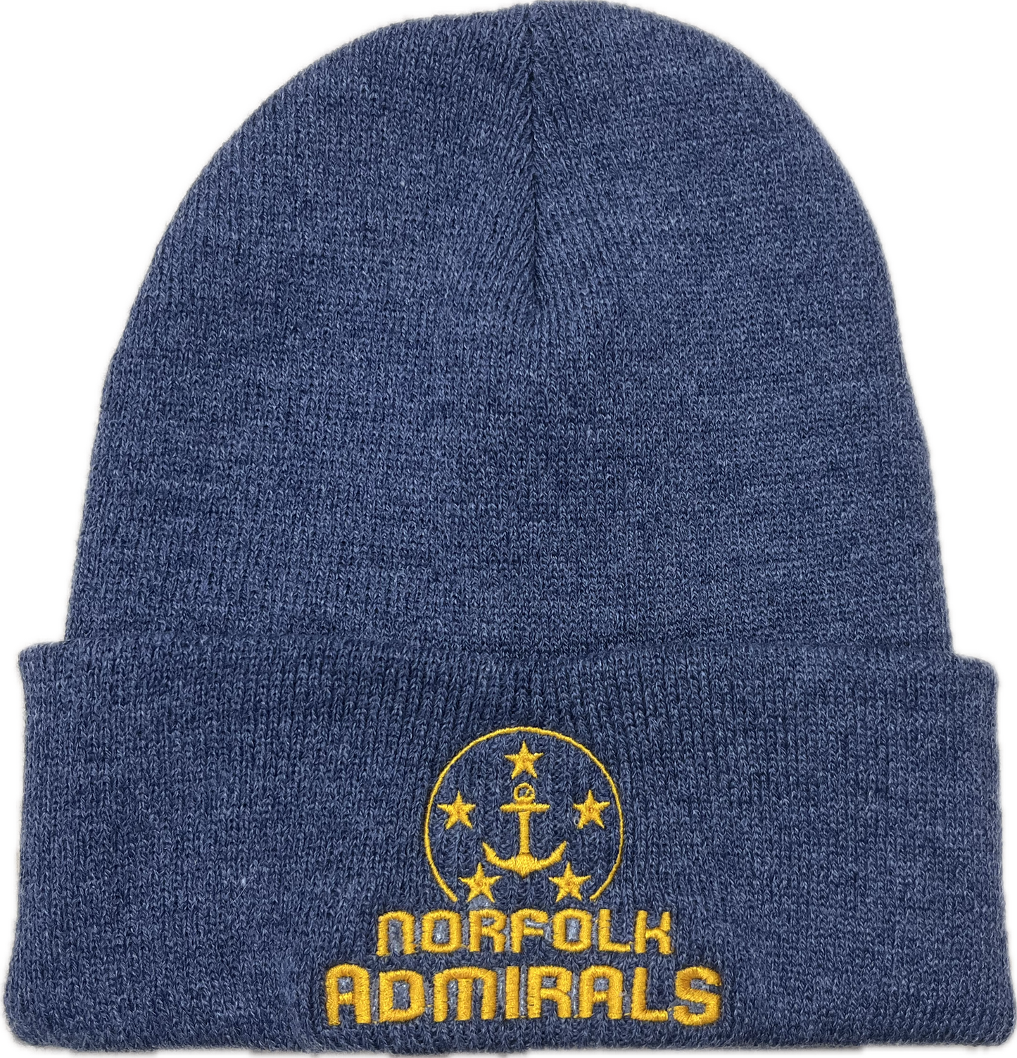 24-25 Ads Heather Navy Beanie