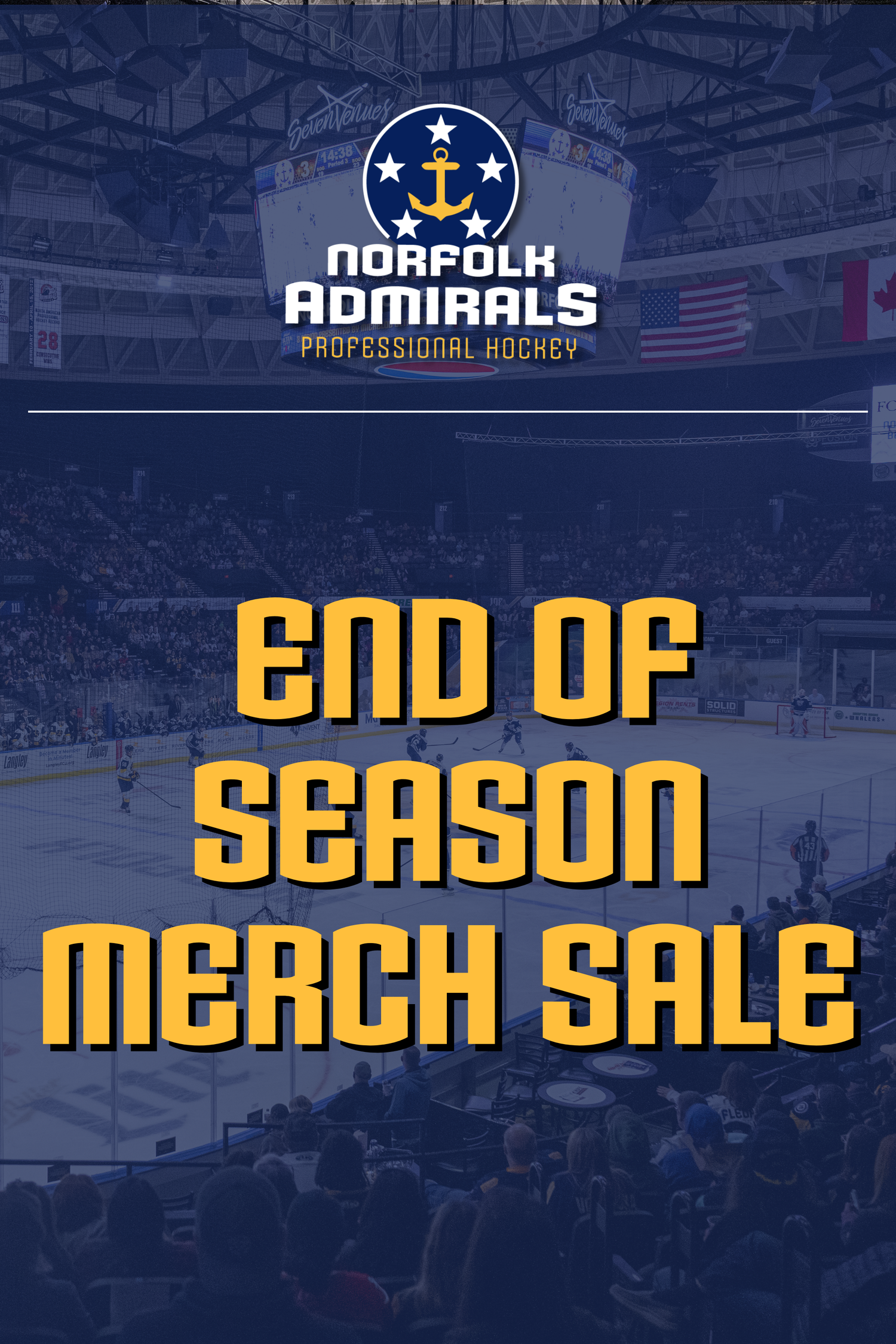 Admirals End of Season Merch Sale