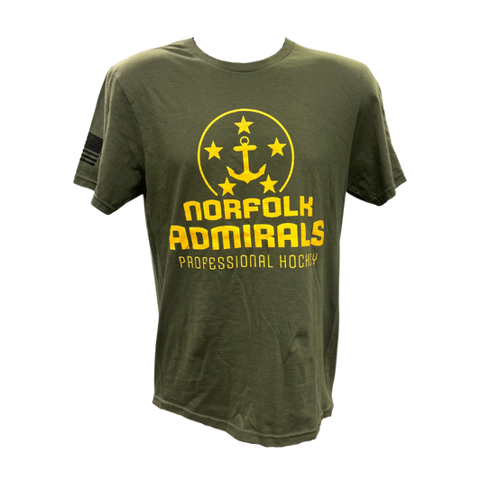 Admirals "Military Green" T-Shirt