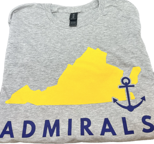 Admirals State Logo Long Sleeve Tee