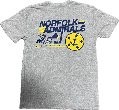 Admirals "Established" Graphic Tee