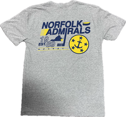 Admirals "Established" Graphic Tee