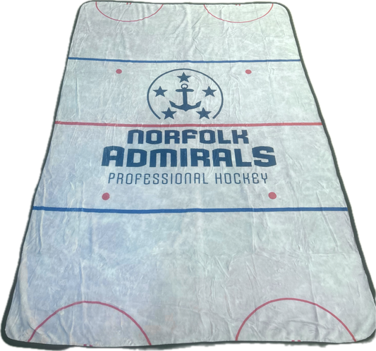 24-25 Norfolk Admirals Plush Blanket