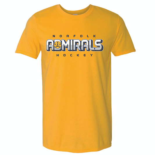 Admirals "Classic" Gold T-Shirt