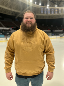 Admirals Embossed "Sand" Hoodie