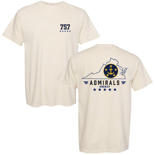 "757" Admirals Country T-Shirt