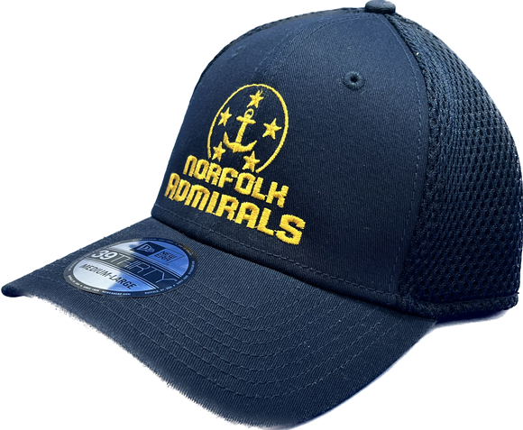 Admirals Navy Stretch Fit Hat