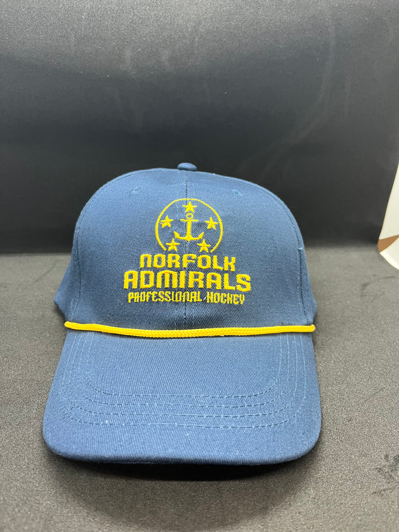 22-23 Norfolk Admirals Navy Rope Hat
