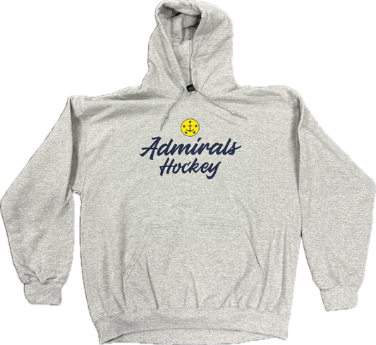 Admirals Script Hoodie