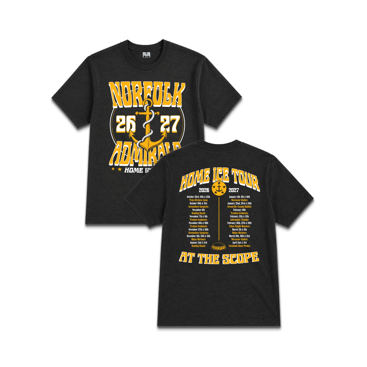 Admirals Home Ice Tour T-Shirt 26-27