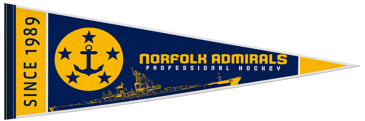 Norfolk Admirals Pennant