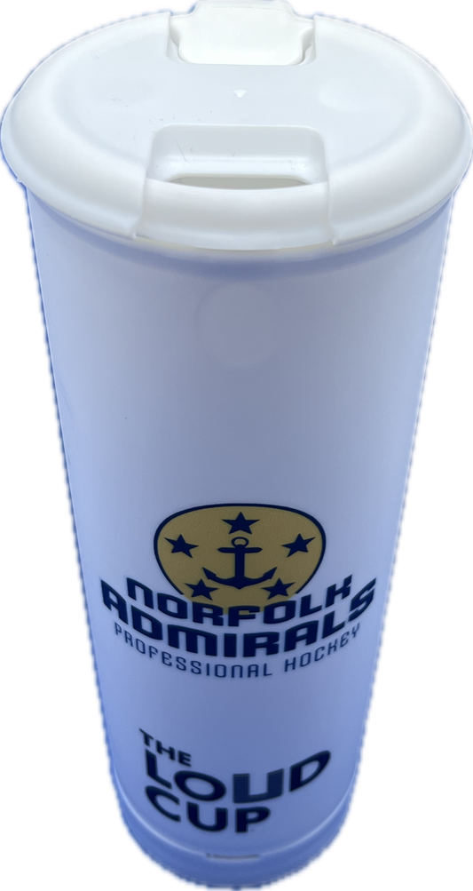 Admirals White Loud Cups