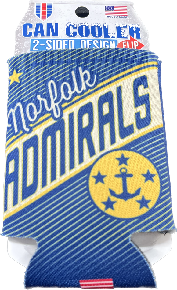 Admirals Vintage 2-Sided Koozie