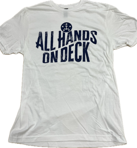 Admirals "All Hands On Deck" White Out T-Shirt