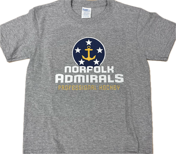 Youth Admirals Logo Tee