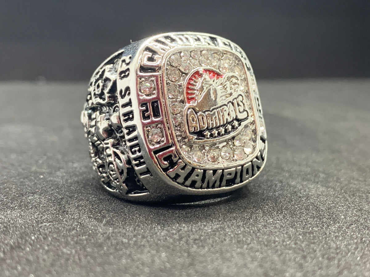 Commemorative Calder Cup Rings Norfolk Admirals Hockey